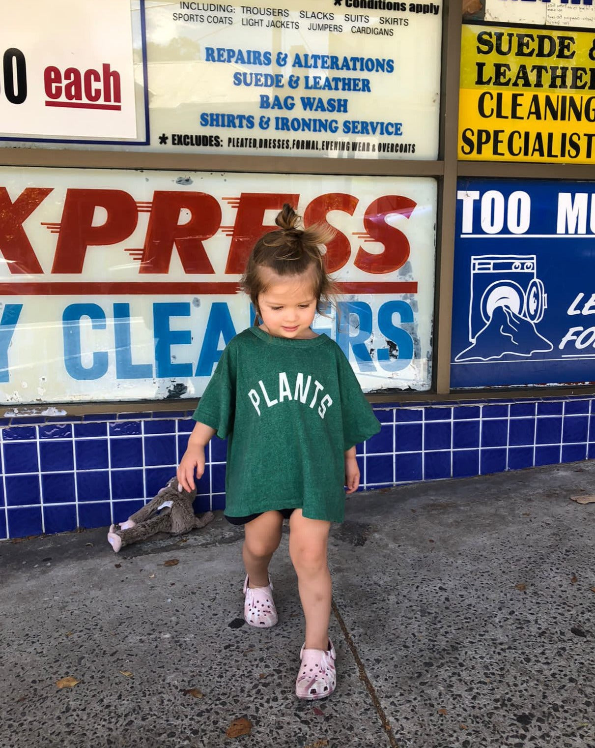 plants tee | kale green