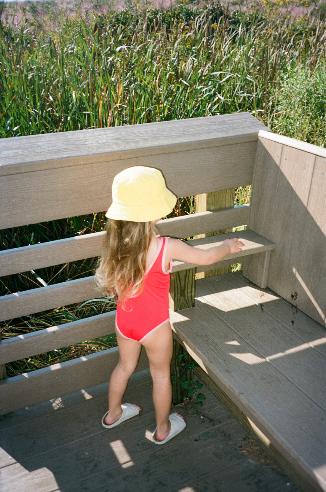 lala bucket hat | sunshine yellow