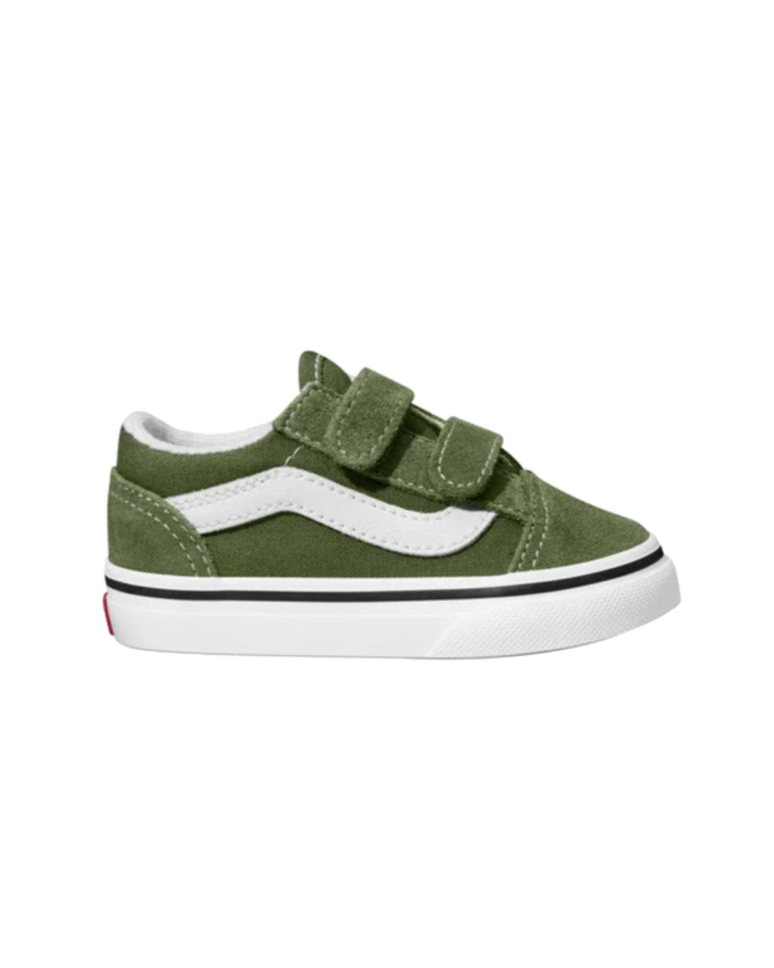 vans old skool velcro toddler | pesto