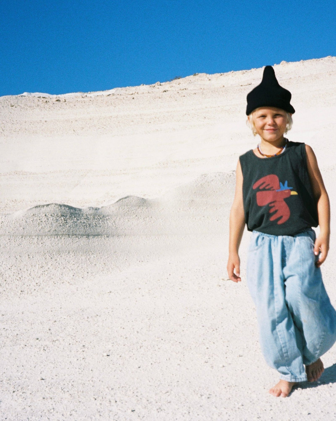 captain crow singlet | charcoal