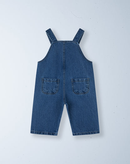 cassius overalls | denim blue