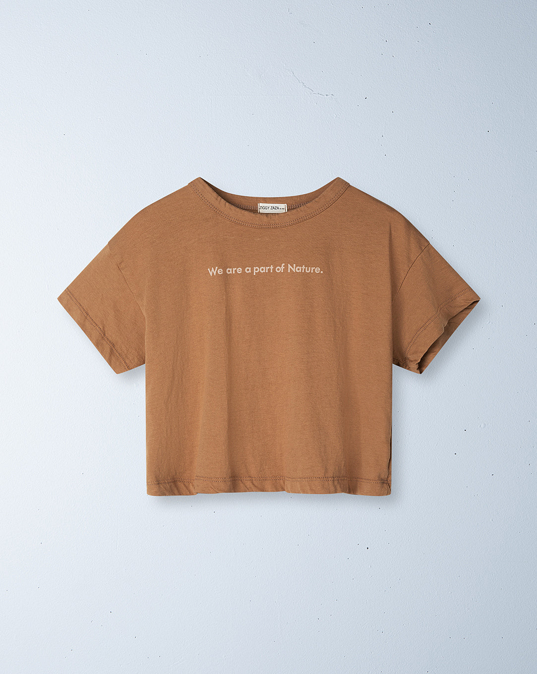 we are part of nature tee | caramel