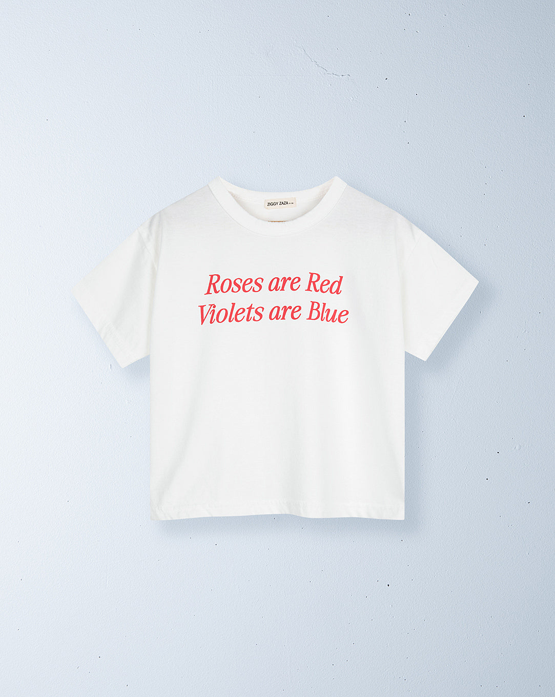 roses are red tee | cherry red print