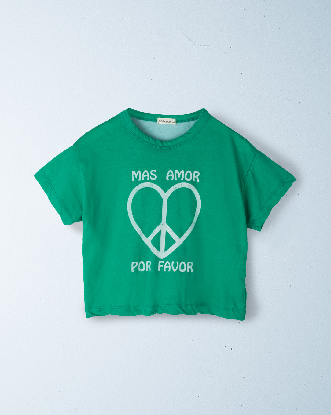 mas amore tee | caribbean green