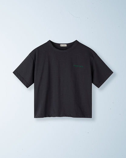 base tee | charcoal