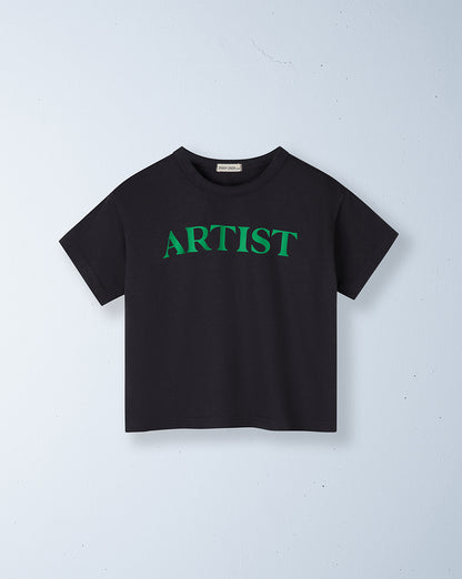 artist tee | bright green