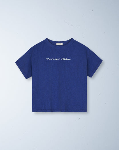 part of nature tee | lapis blue