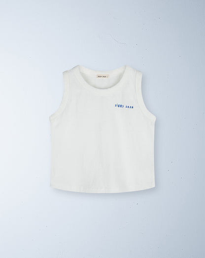 nikos singlet | white