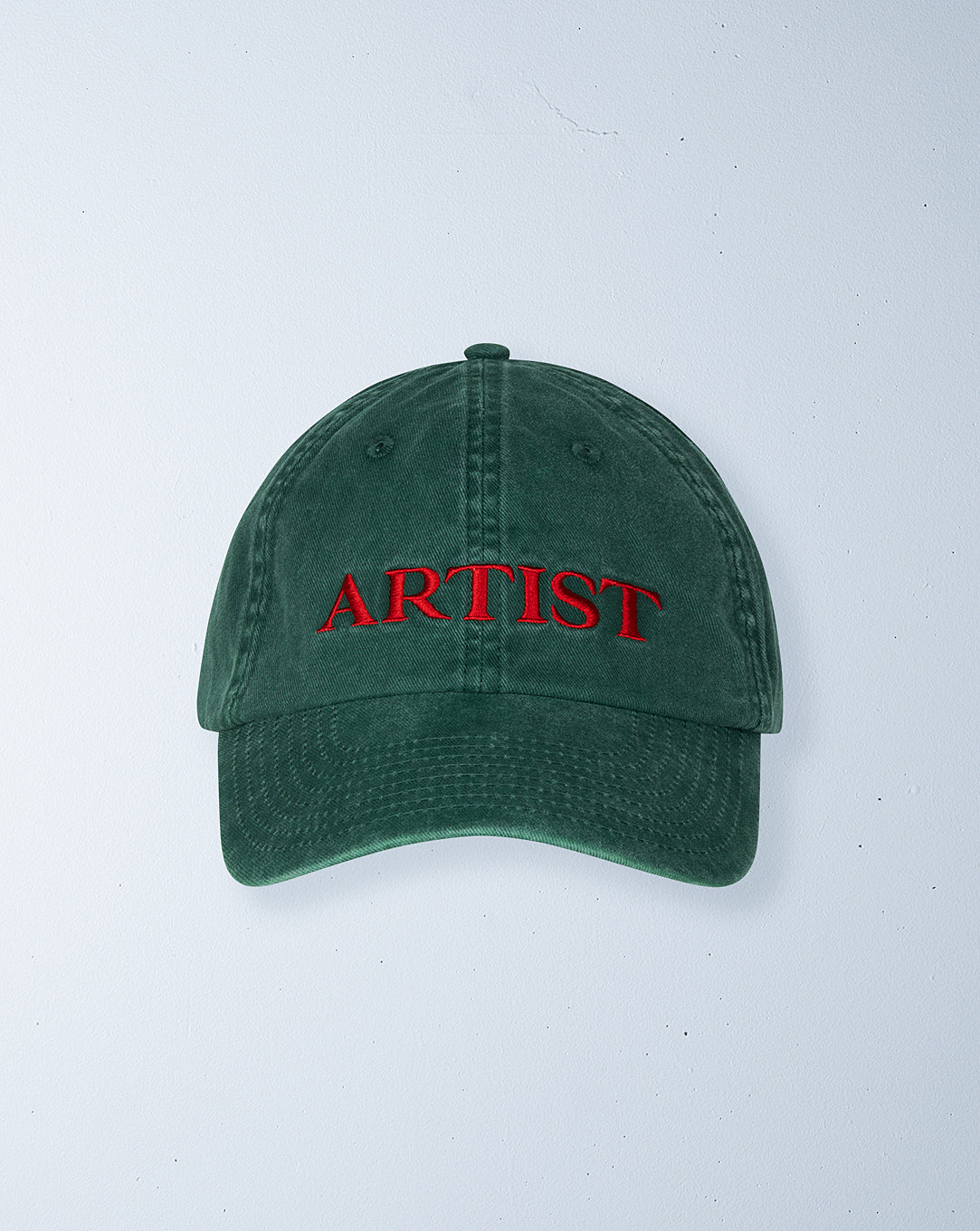 artist cap | forest green