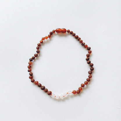 baltic amber necklace | la luna