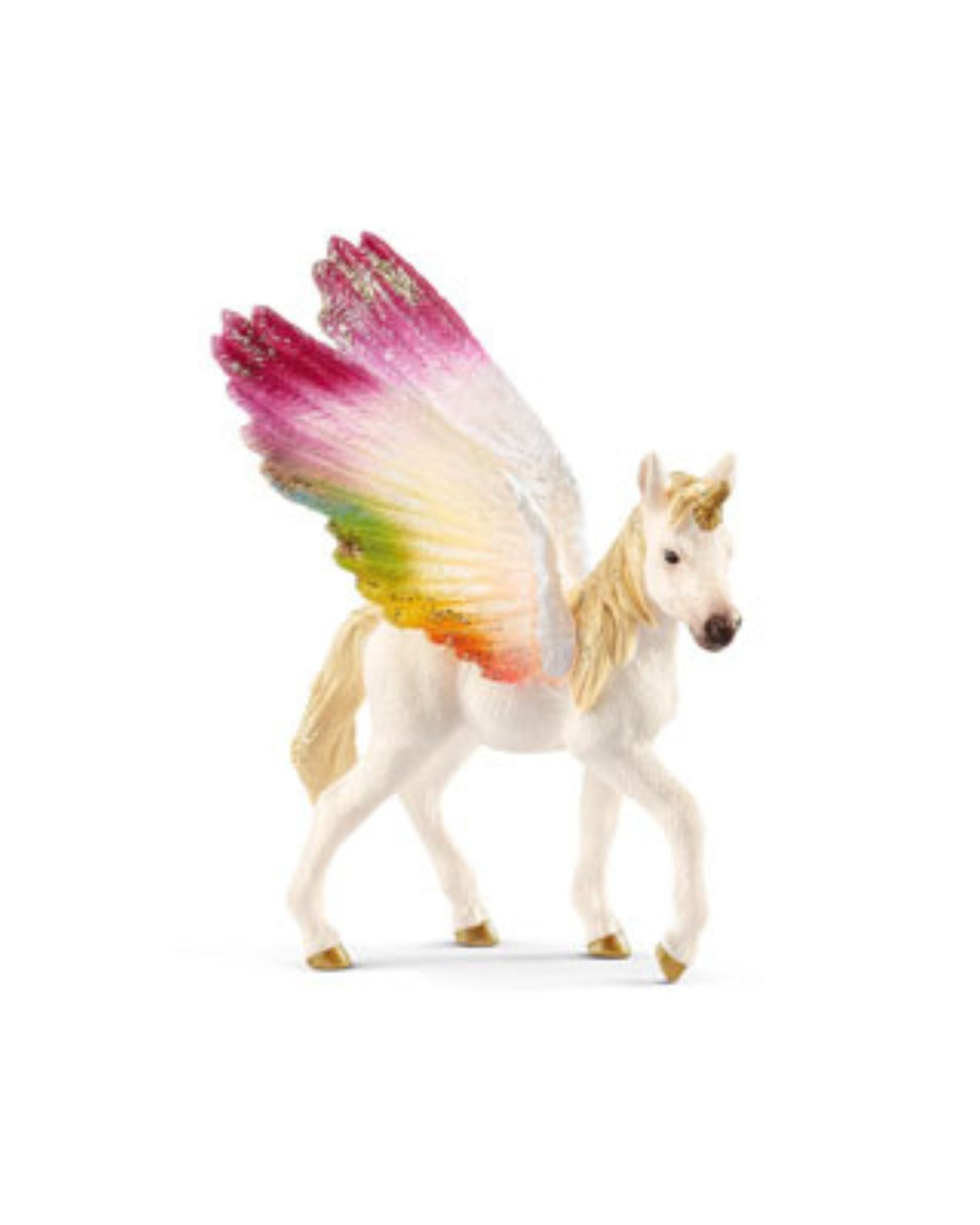 schleich collectibles unicorn | rainbow foal